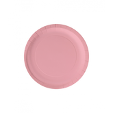 Bordjes Pastel Roze 23cm 8st